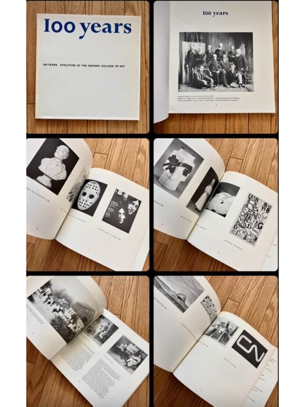 Vintage AGO / Canadian Art Book Exhibition Catalogs (1970s) -Lot of 4
